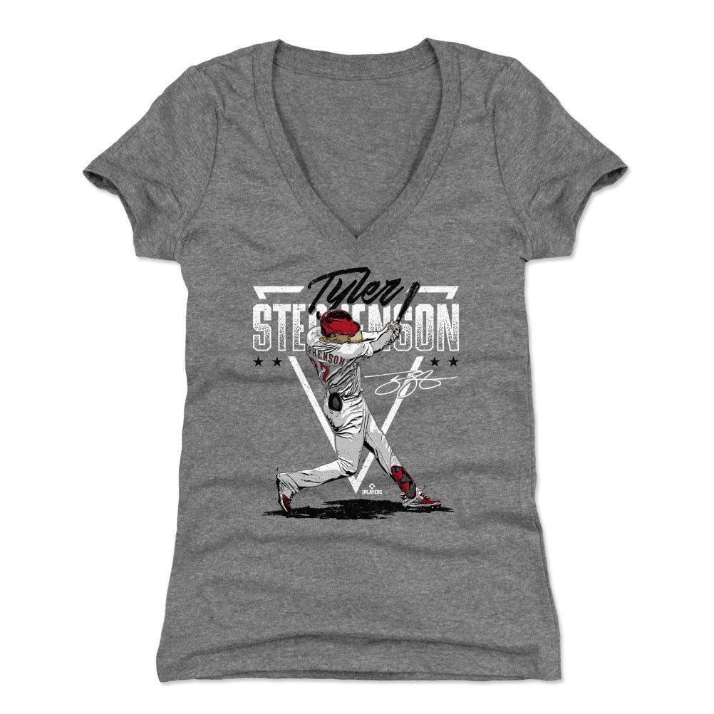 Tyler Stephenson Women's V-Neck T-Shirt | 500 LEVEL