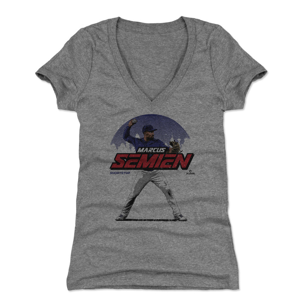 Marcus Semien Women's V-Neck T-Shirt | 500 LEVEL