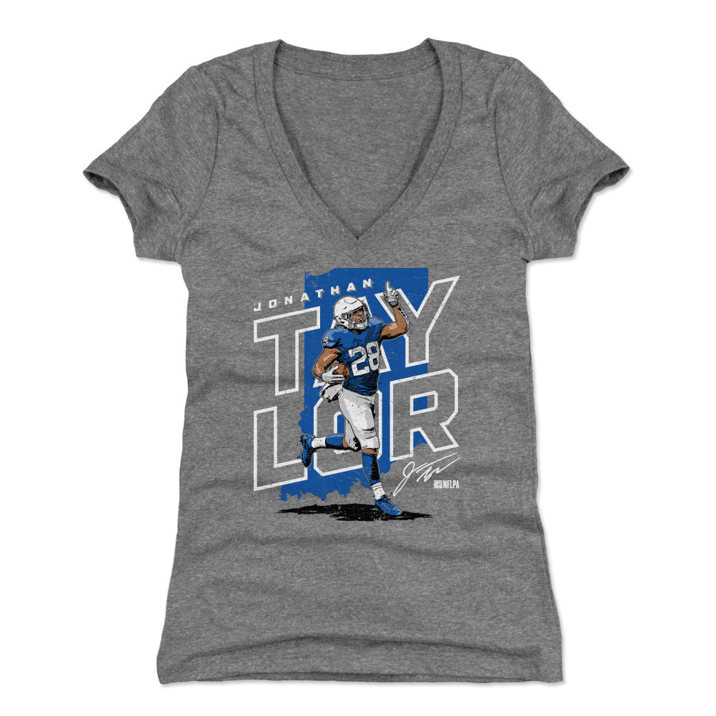 Jonathan Taylor Women's V-Neck T-Shirt | 500 LEVEL