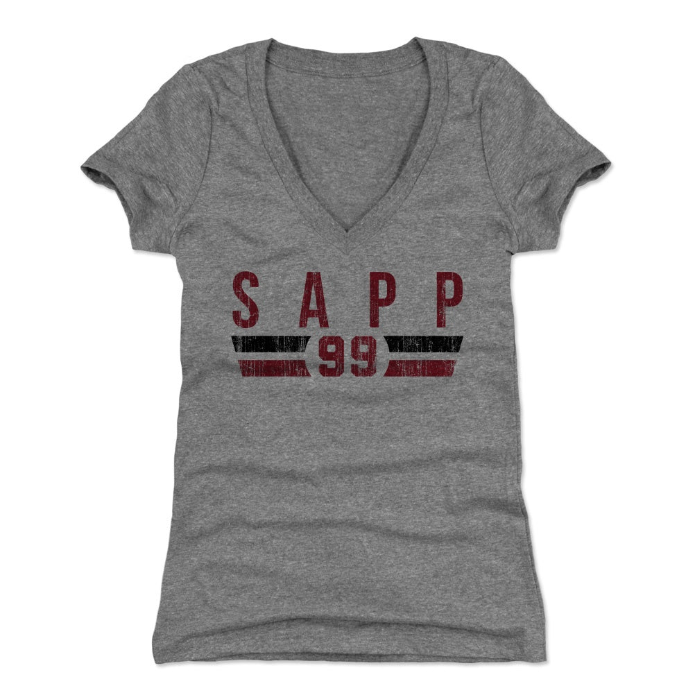 Warren Sapp Women's V-Neck T-Shirt | 500 LEVEL