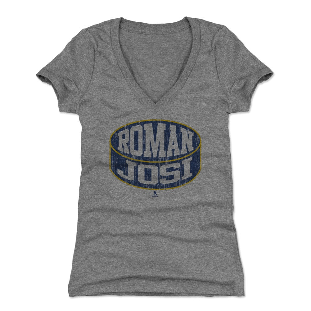 Roman Josi Women's V-Neck T-Shirt | 500 LEVEL