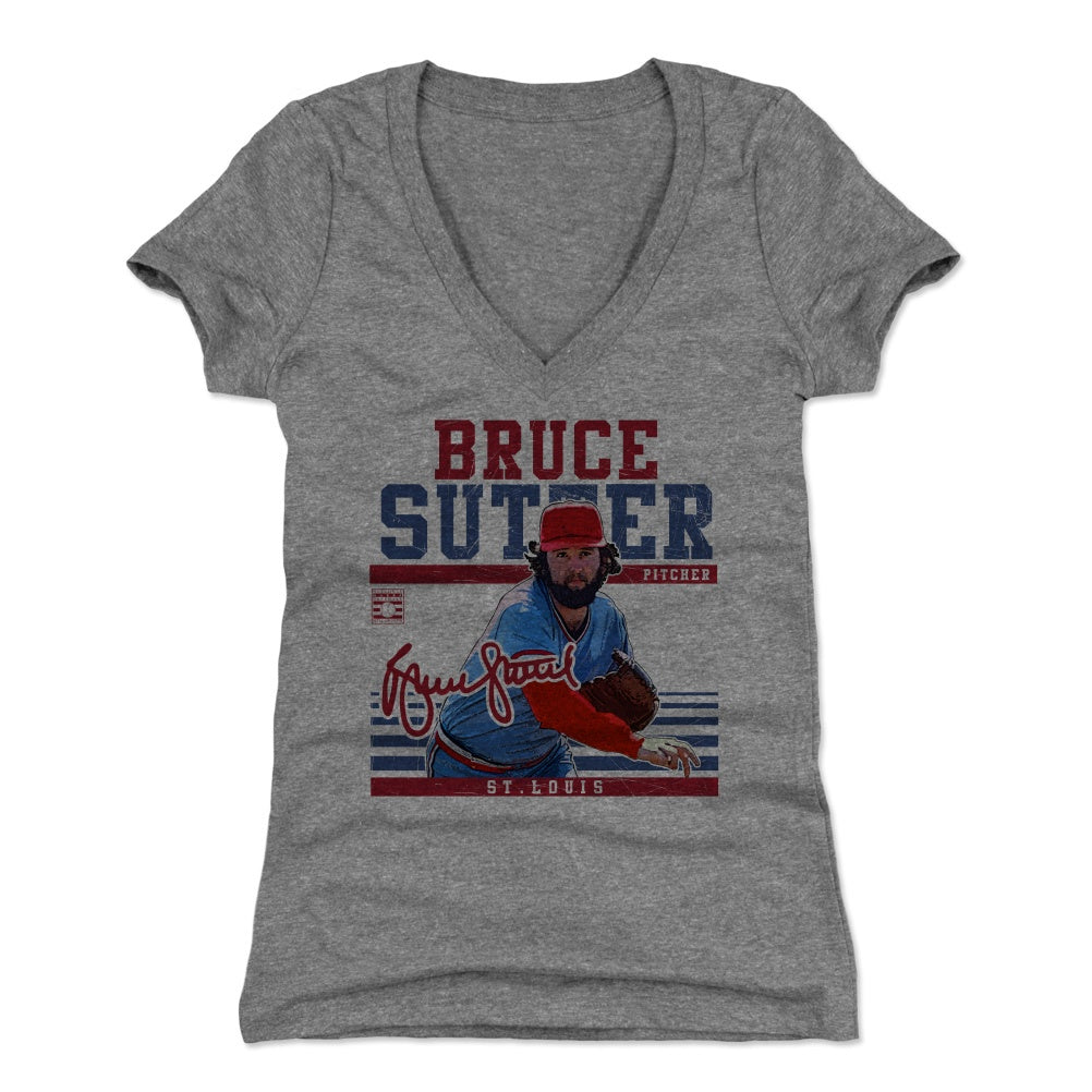 Bruce Sutter Women's V-Neck T-Shirt | 500 LEVEL