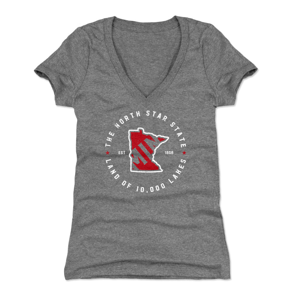 Minnesota Women's V-Neck T-Shirt | 500 LEVEL