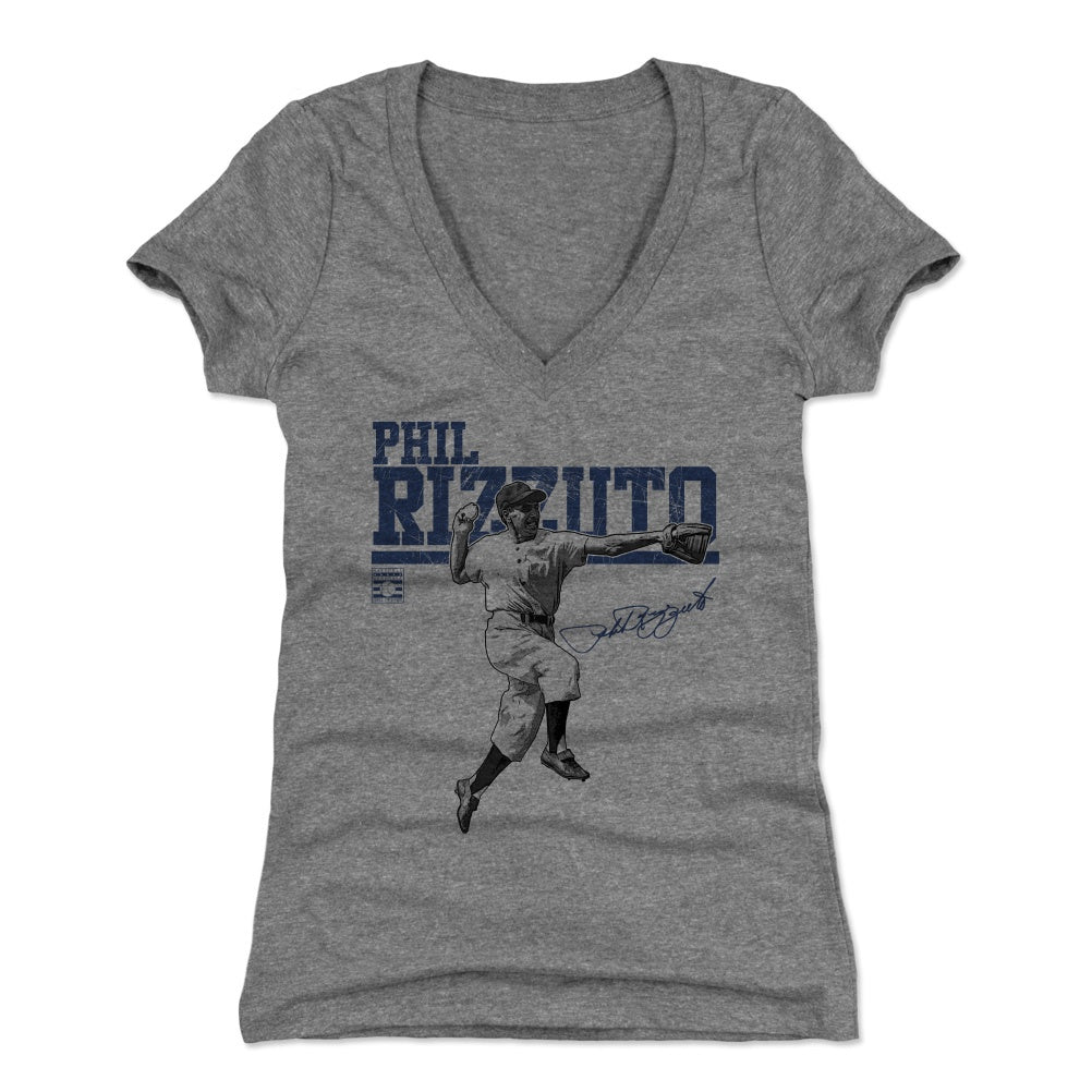 Phil Rizzuto Women's V-Neck T-Shirt | 500 LEVEL