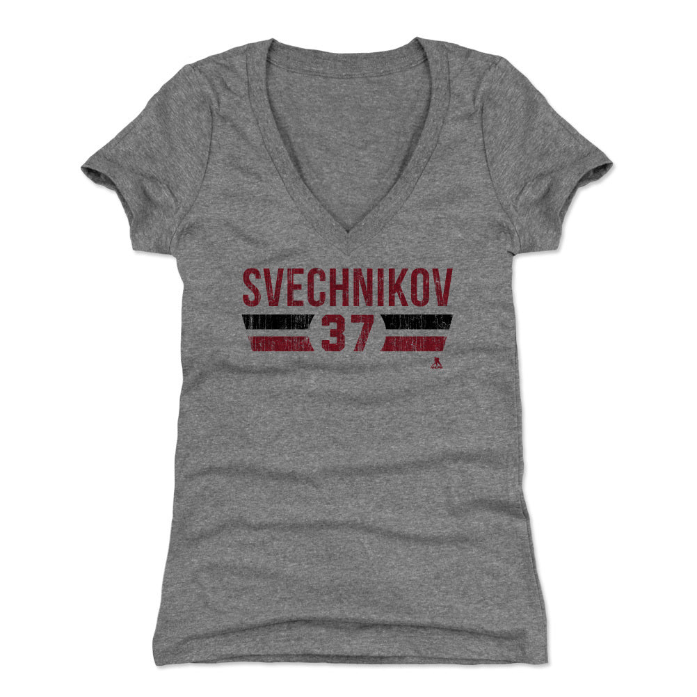 Andrei Svechnikov Women's V-Neck T-Shirt | 500 LEVEL