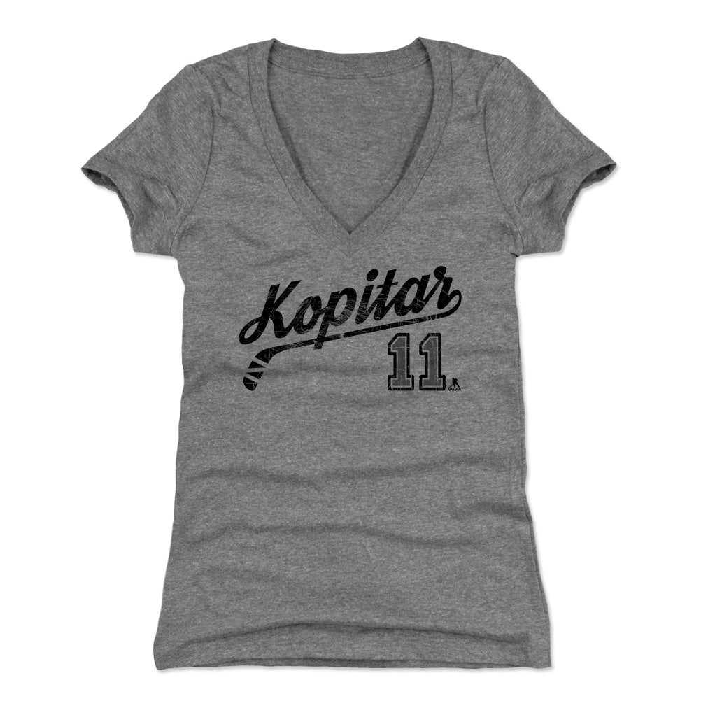Anze Kopitar Women's V-Neck T-Shirt | 500 LEVEL