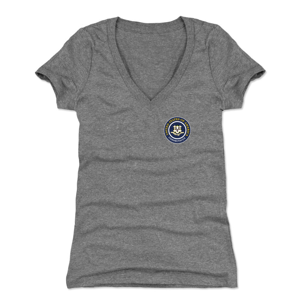 Connecticut Women's V-Neck T-Shirt | 500 LEVEL