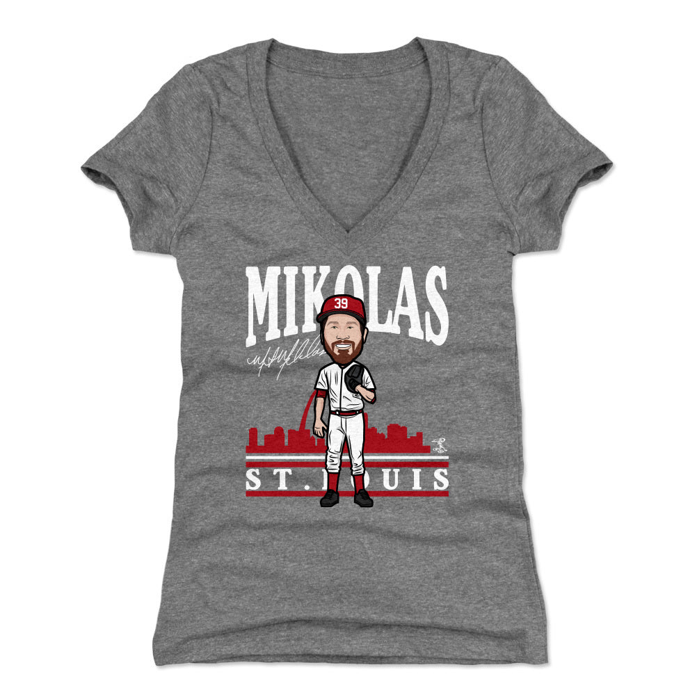Miles Mikolas Women's V-Neck T-Shirt | 500 LEVEL