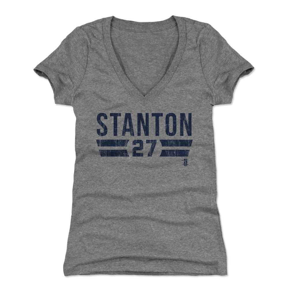 Giancarlo Stanton Women's V-Neck T-Shirt | 500 LEVEL