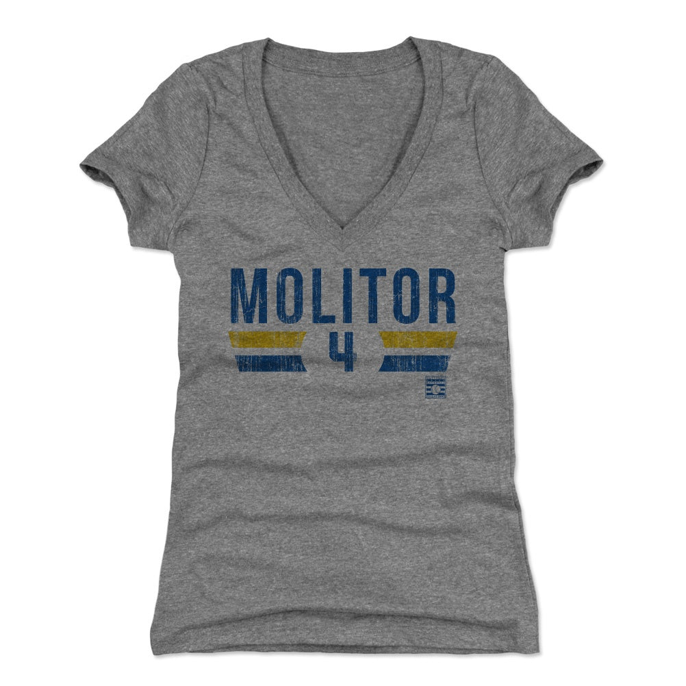 Paul Molitor Women's V-Neck T-Shirt | 500 LEVEL