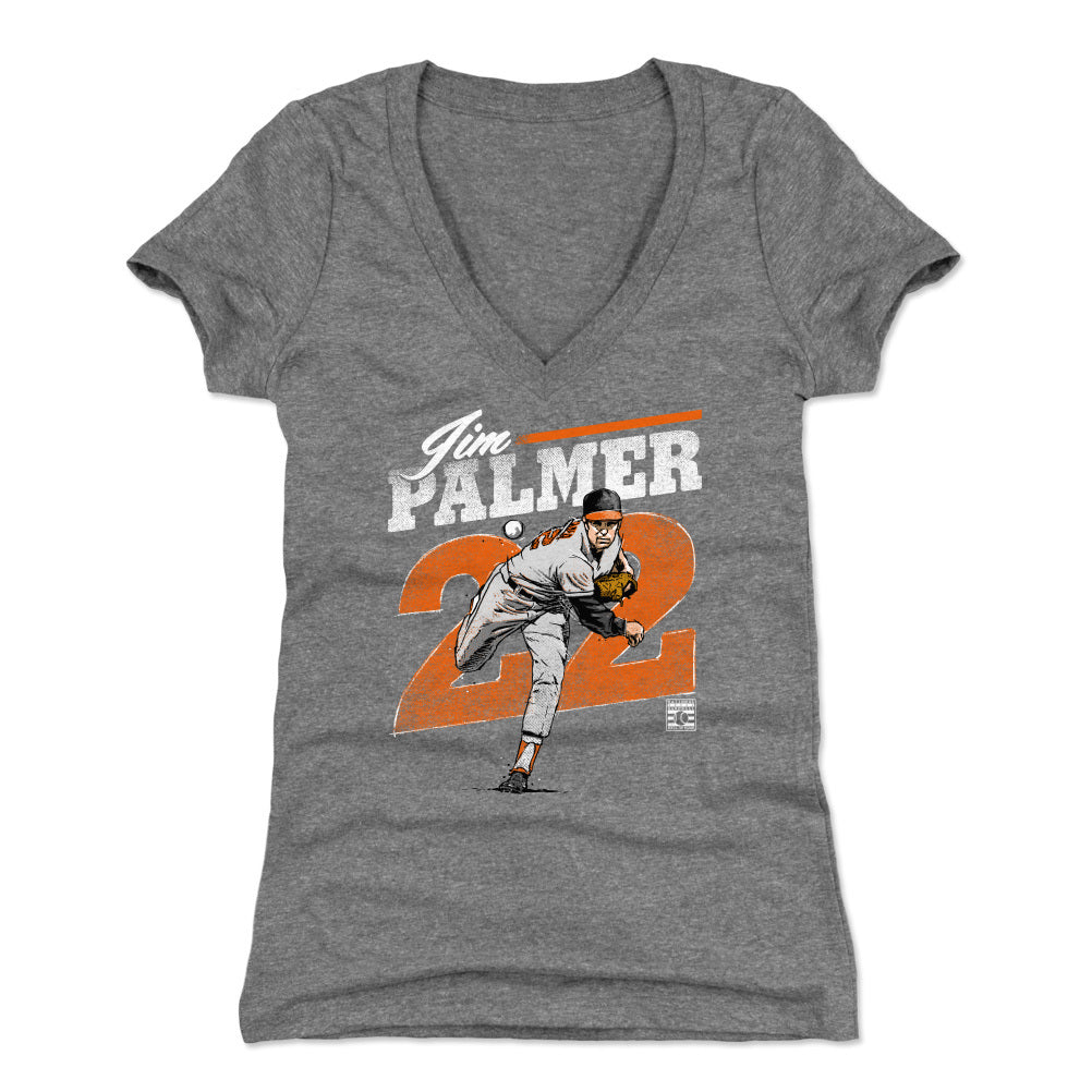Jim Palmer Women's V-Neck T-Shirt | 500 LEVEL