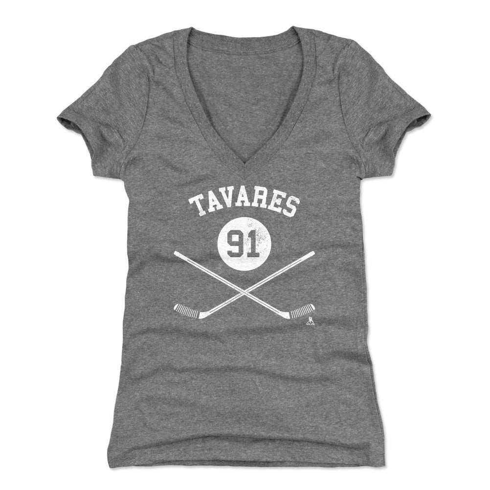 John Tavares Women's V-Neck T-Shirt | 500 LEVEL
