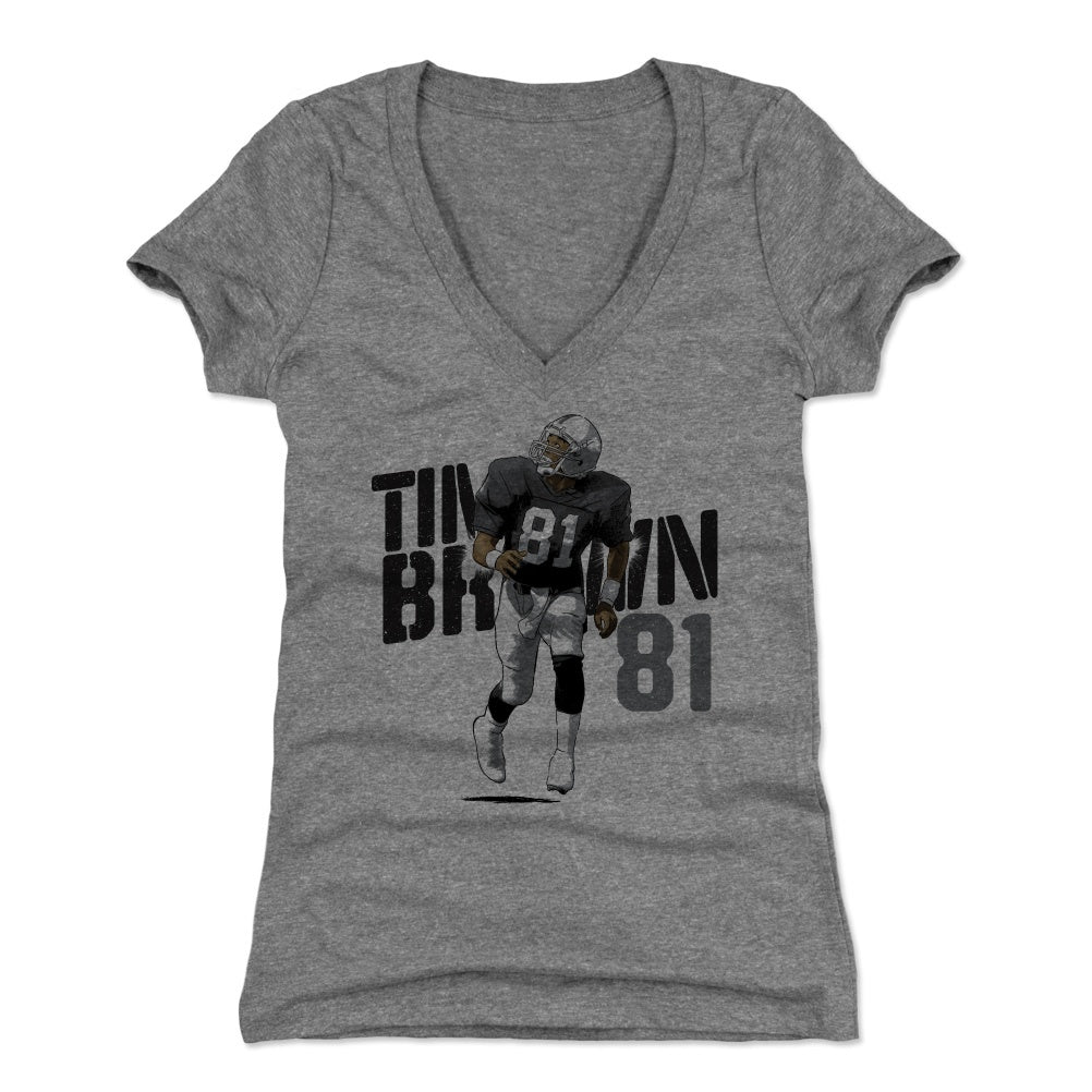 Tim Brown Women's V-Neck T-Shirt | 500 LEVEL