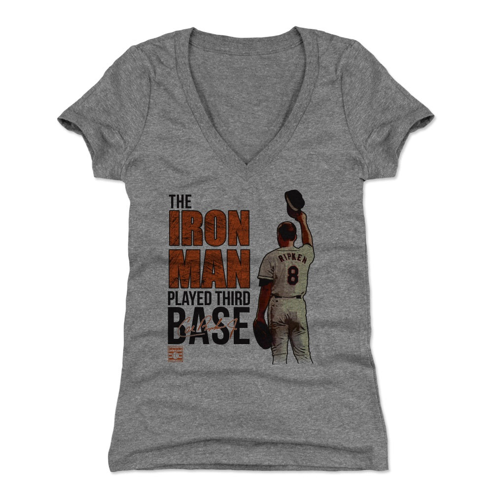 Cal Ripken Jr. Women's V-Neck T-Shirt | 500 LEVEL