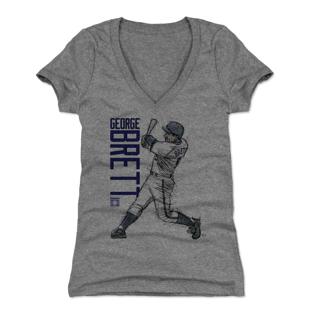 George Brett Women's V-Neck T-Shirt | 500 LEVEL