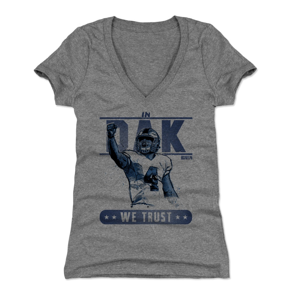Dak Prescott Women's V-Neck T-Shirt | 500 LEVEL