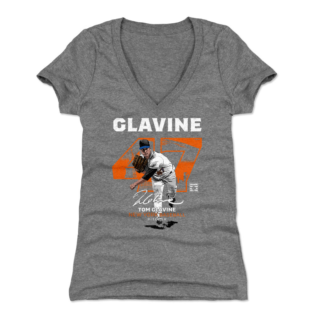 Tom Glavine Women's V-Neck T-Shirt | 500 LEVEL
