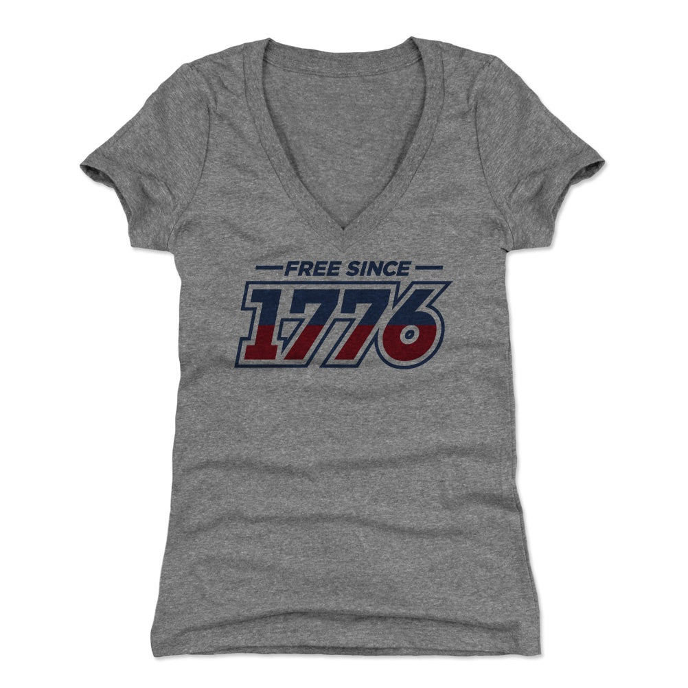 4th of July Women's V-Neck T-Shirt | 500 LEVEL