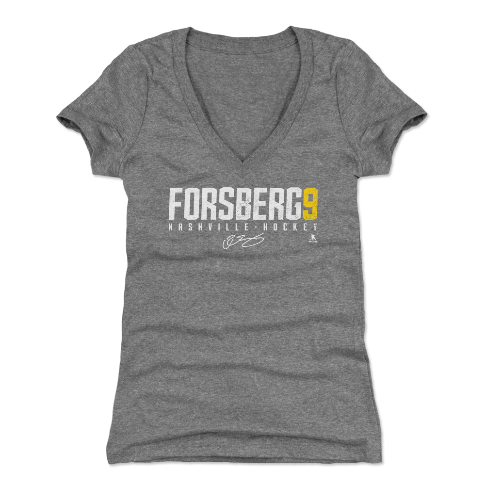 Filip Forsberg Women's V-Neck T-Shirt | 500 LEVEL