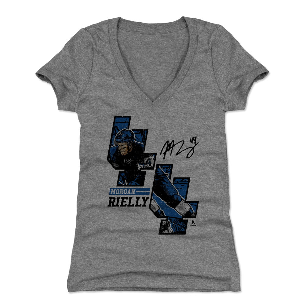 Morgan Rielly Women's V-Neck T-Shirt | 500 LEVEL