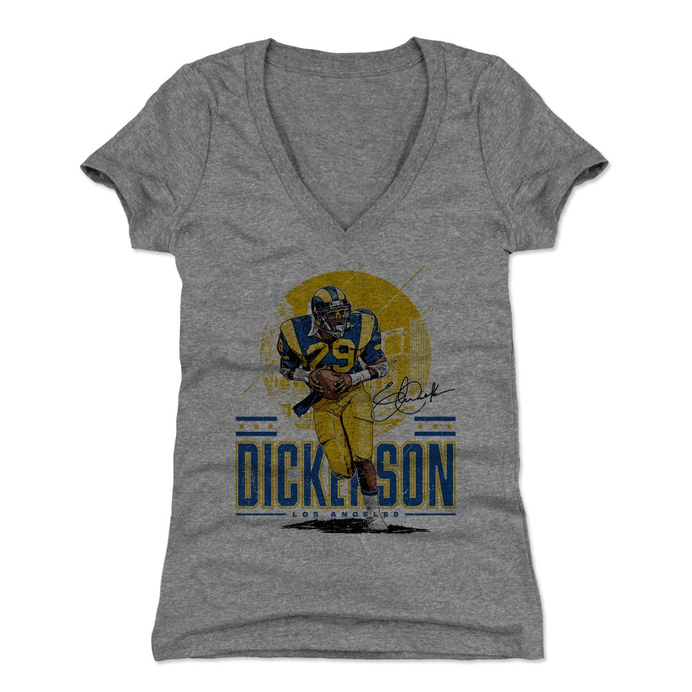 Eric Dickerson Women's V-Neck T-Shirt | 500 LEVEL