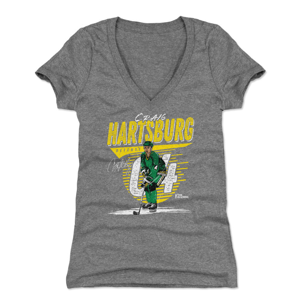 Craig Hartsburg Women's V-Neck T-Shirt | 500 LEVEL