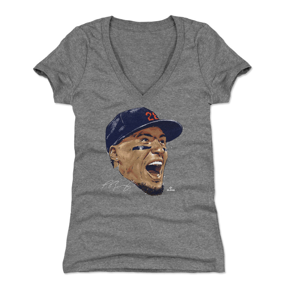 Javier Baez Women's V-Neck T-Shirt | 500 LEVEL
