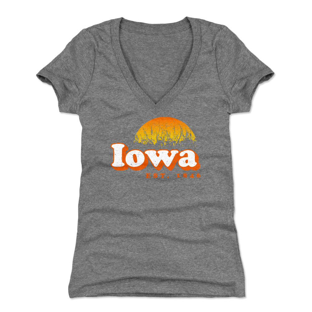Iowa Women's V-Neck T-Shirt | 500 LEVEL