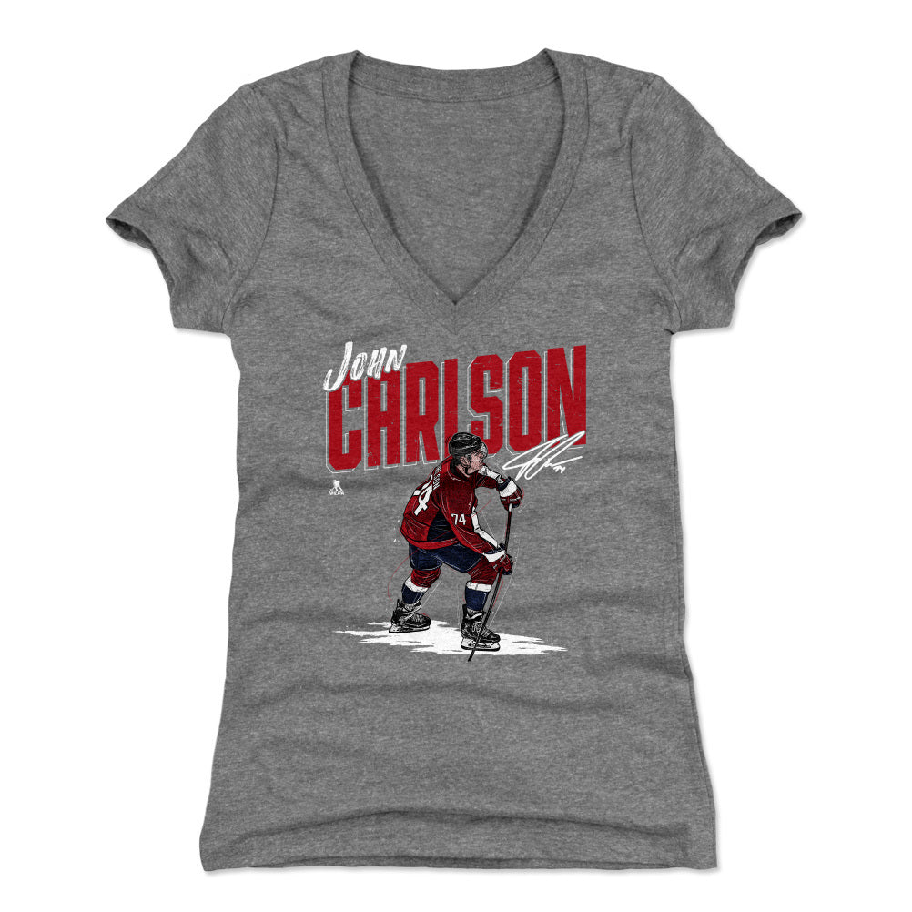 John Carlson Women's V-Neck T-Shirt | 500 LEVEL
