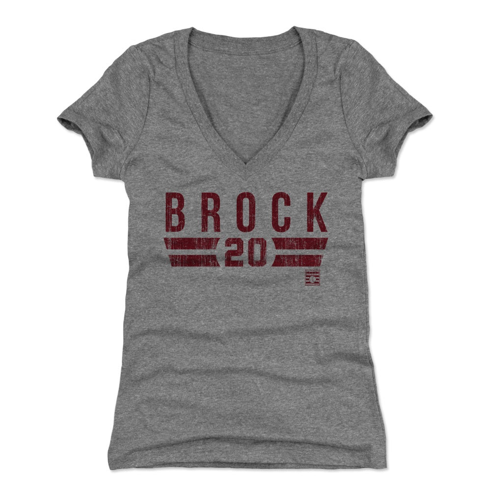 Lou Brock Women's V-Neck T-Shirt | 500 LEVEL