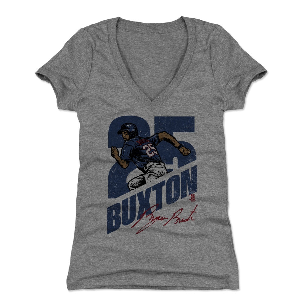 Byron Buxton Women's V-Neck T-Shirt | 500 LEVEL