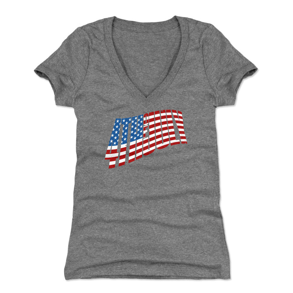 USA Women's V-Neck T-Shirt | 500 LEVEL
