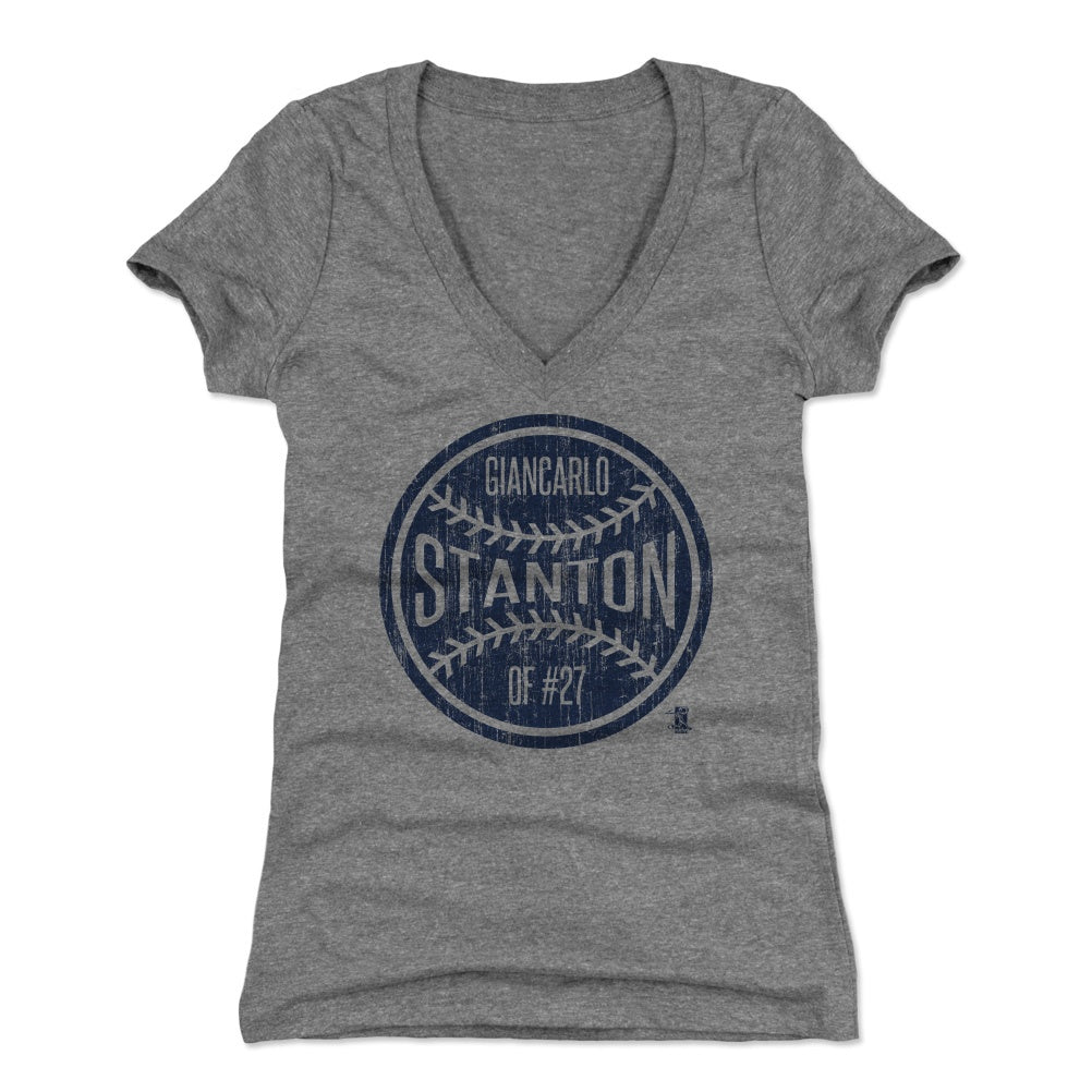 Giancarlo Stanton Women's V-Neck T-Shirt | 500 LEVEL