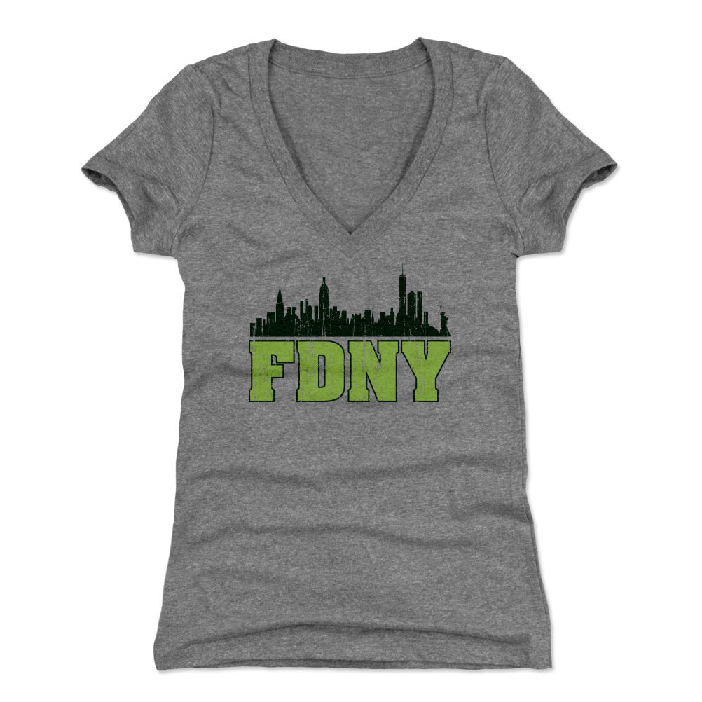 New York Women's V-Neck T-Shirt | 500 LEVEL