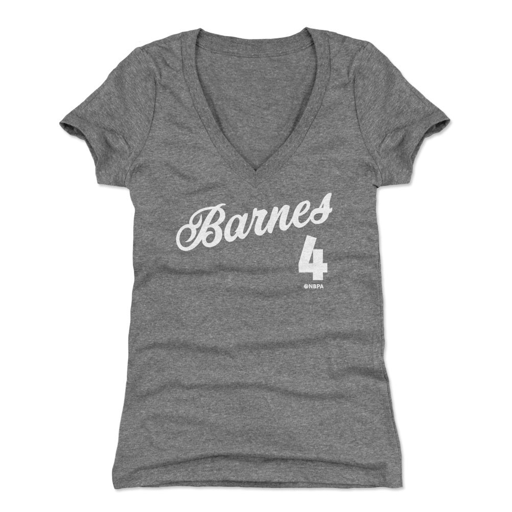 Scottie Barnes Women's V-Neck T-Shirt | 500 LEVEL