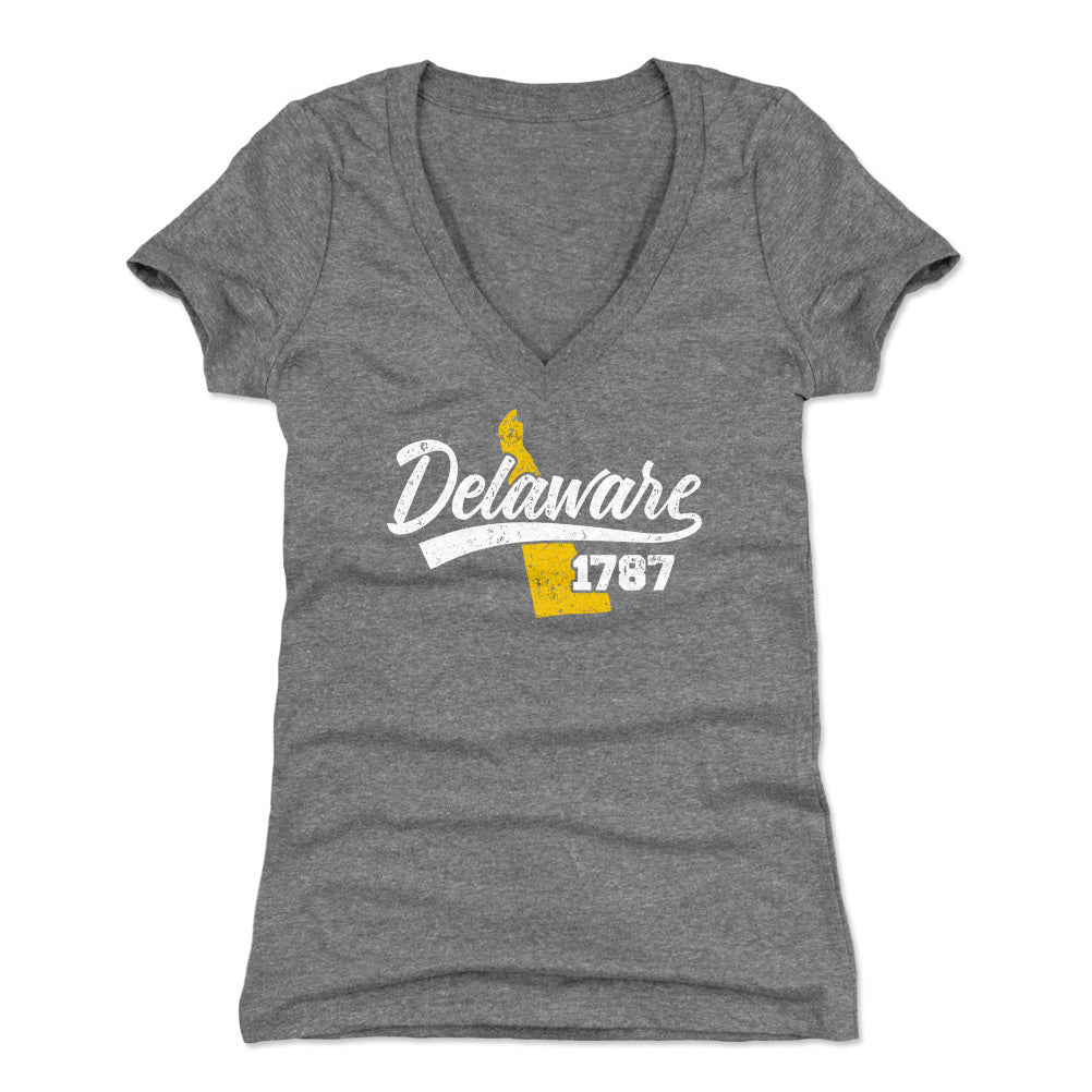 Delaware Women's V-Neck T-Shirt | 500 LEVEL