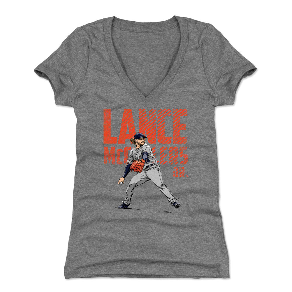 Lance McCullers Jr. Women's V-Neck T-Shirt | 500 LEVEL