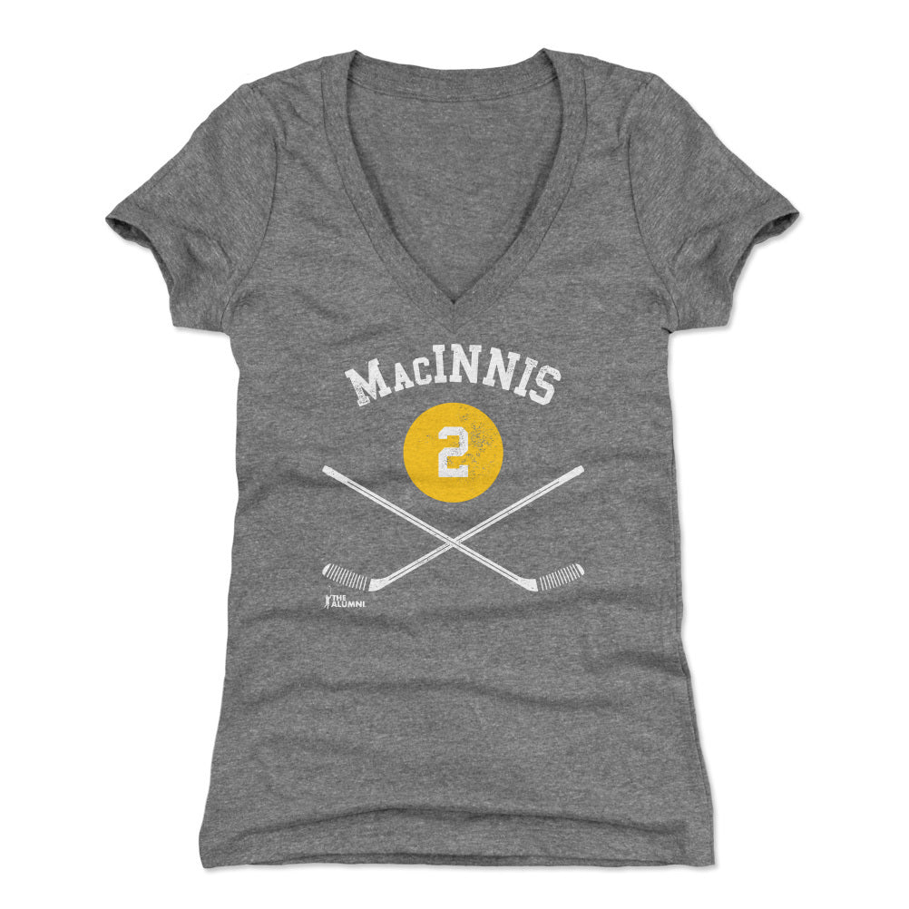 Al MacInnis Women's V-Neck T-Shirt | 500 LEVEL