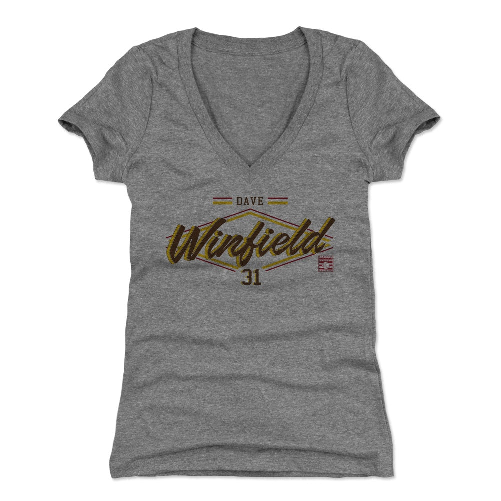 Dave Winfield Women's V-Neck T-Shirt | 500 LEVEL