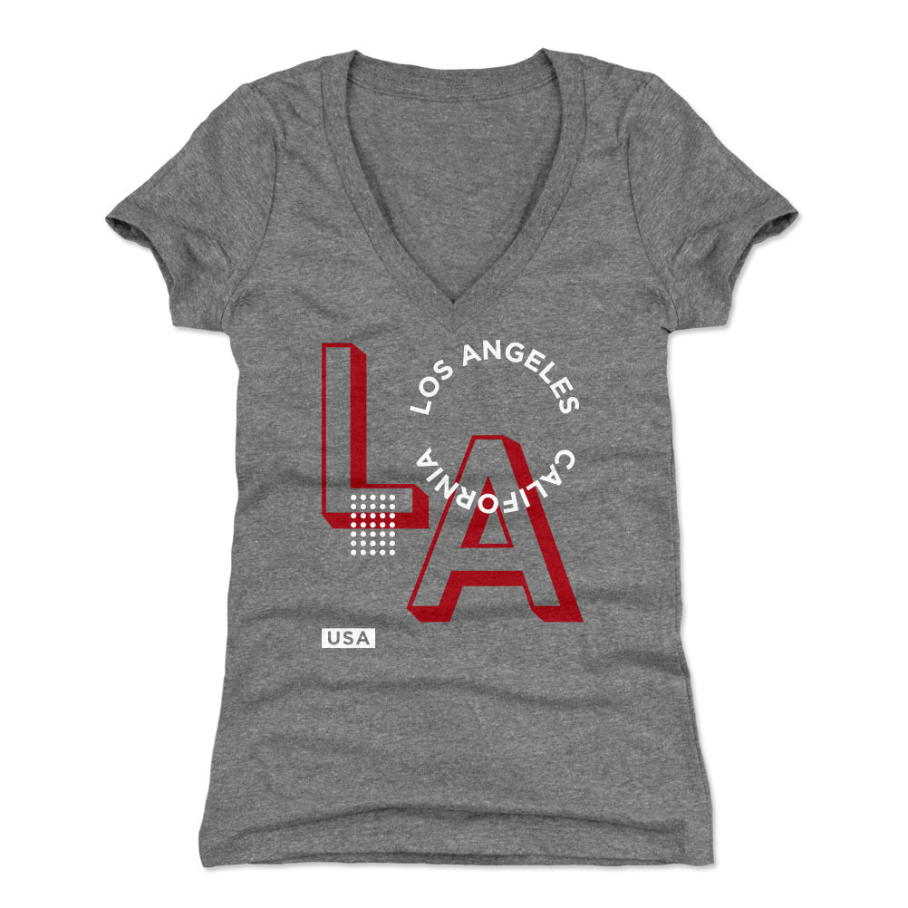 Los Angeles Women's V-Neck T-Shirt | 500 LEVEL
