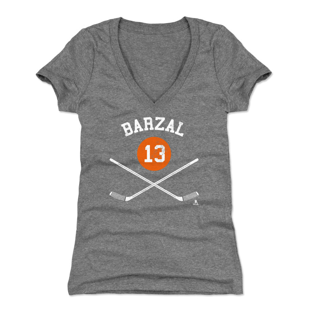 Mathew Barzal Women's V-Neck T-Shirt | 500 LEVEL