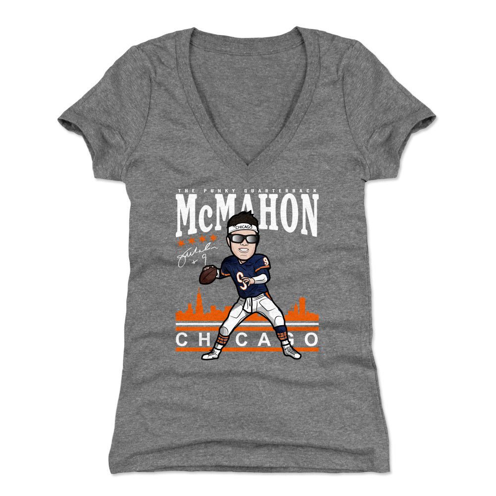 Jim McMahon Women's V-Neck T-Shirt | 500 LEVEL