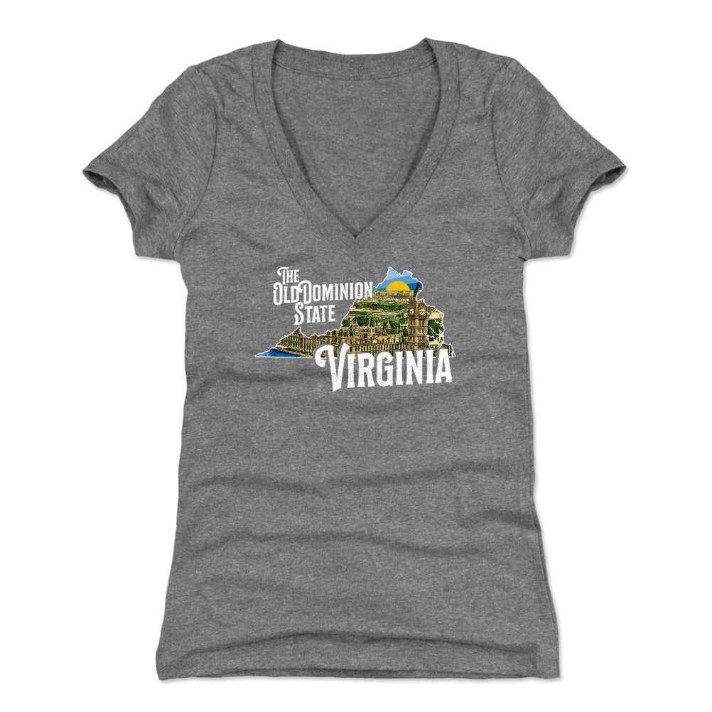 Virginia Women's V-Neck T-Shirt | 500 LEVEL