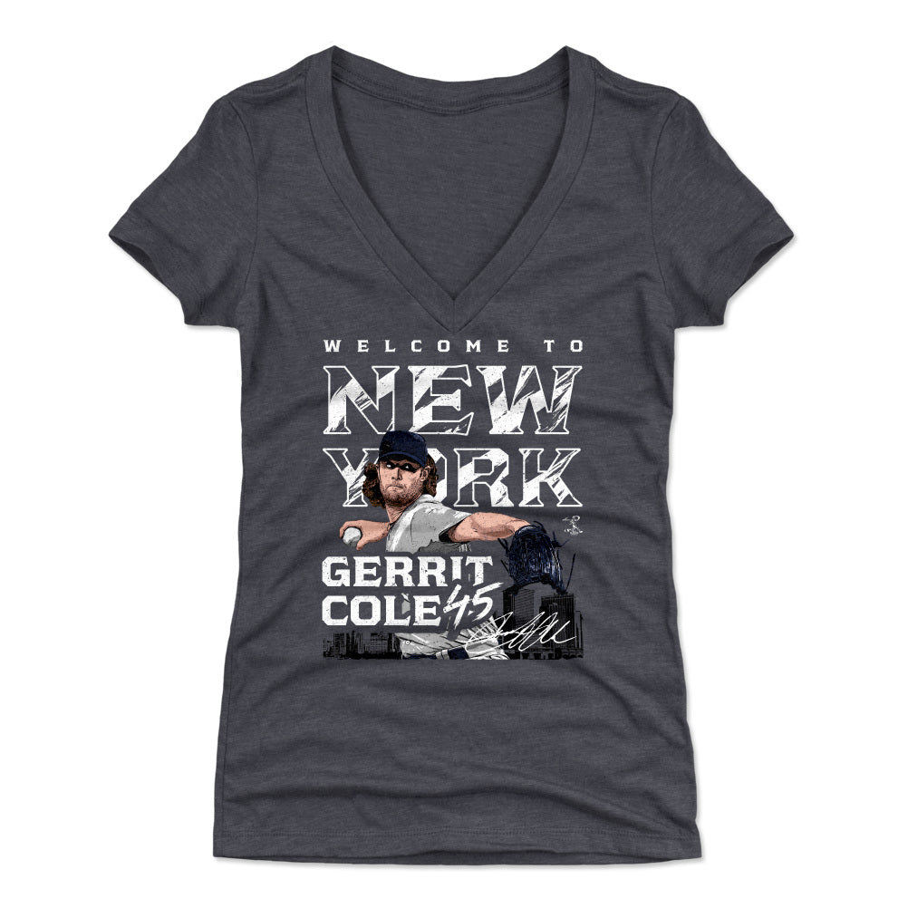Gerrit Cole Women's V-Neck T-Shirt | 500 LEVEL
