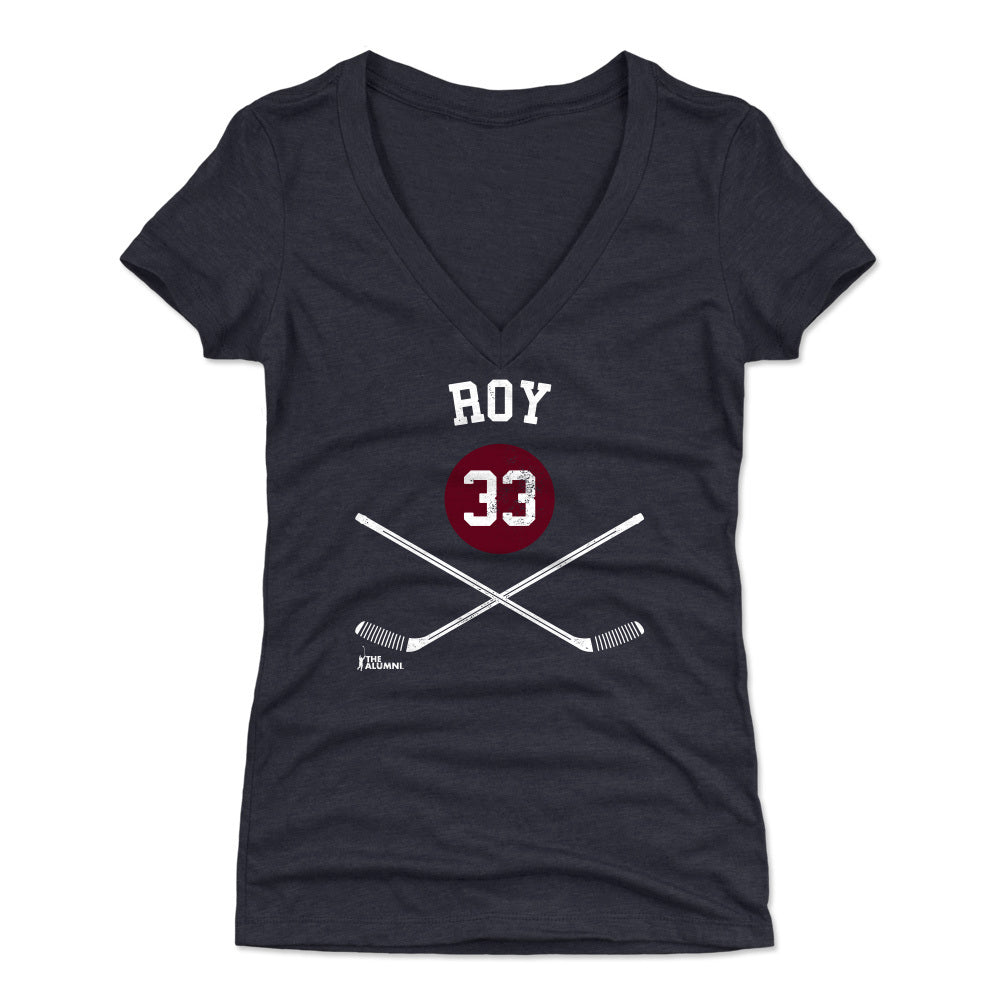 Patrick Roy Women's V-Neck T-Shirt | 500 LEVEL