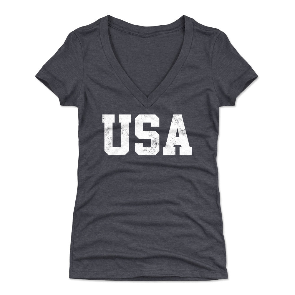 American Pride Women's V-Neck T-Shirt | 500 LEVEL