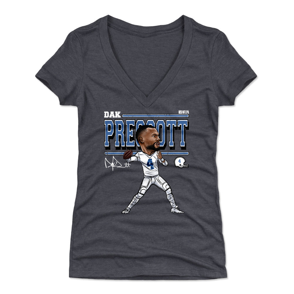 Dak Prescott Women's V-Neck T-Shirt | 500 LEVEL