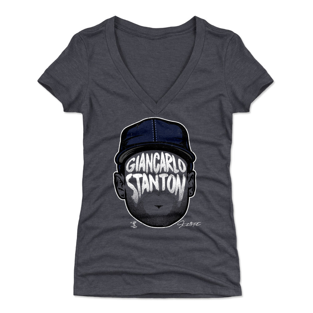 Giancarlo Stanton Women's V-Neck T-Shirt | 500 LEVEL