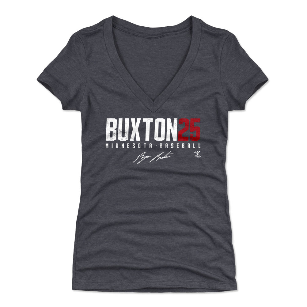 Byron Buxton Women's V-Neck T-Shirt | 500 LEVEL