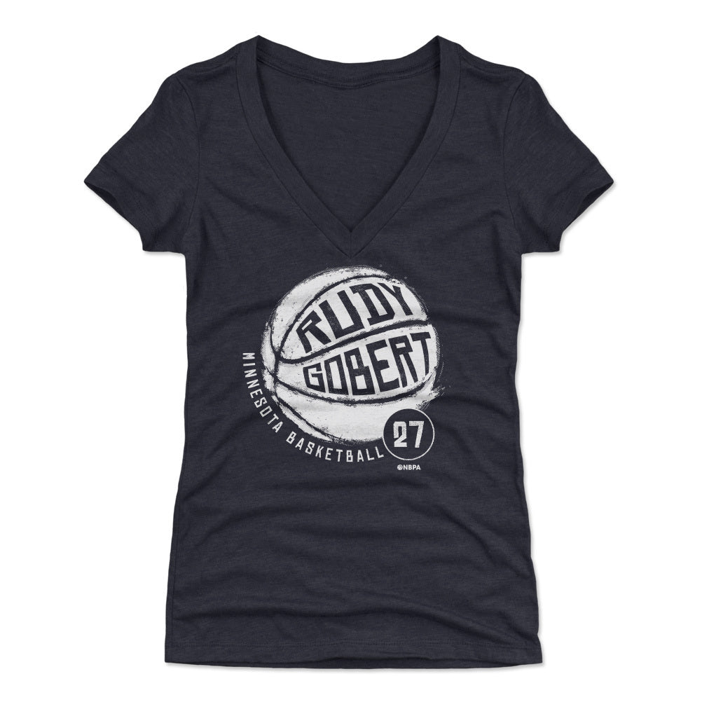 Rudy Gobert Women's V-Neck T-Shirt | 500 LEVEL
